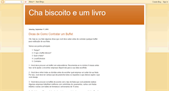 Desktop Screenshot of chabiscoitoseumlivro.blogspot.com