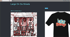 Desktop Screenshot of largeondastreets.blogspot.com