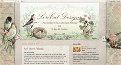 Desktop Screenshot of loricatdesigns.blogspot.com