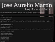 Tablet Screenshot of joseaureliomartin.blogspot.com