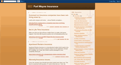 Desktop Screenshot of fortwayneinsurance.blogspot.com