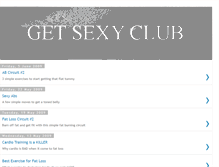 Tablet Screenshot of getsexyclub.blogspot.com