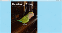 Desktop Screenshot of heartsongaviary.blogspot.com