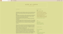 Desktop Screenshot of alexjapon.blogspot.com