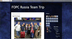 Desktop Screenshot of fopcrussiateamtrip.blogspot.com