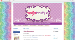 Desktop Screenshot of nofaonlineboutique.blogspot.com