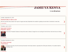 Tablet Screenshot of jamiiyakenya.blogspot.com