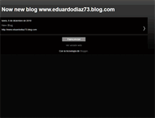 Tablet Screenshot of eduardodiaz73.blogspot.com