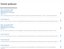 Tablet Screenshot of french-pedicure.blogspot.com