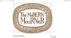 Desktop Screenshot of modernmourner.blogspot.com