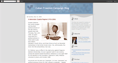 Desktop Screenshot of cubafreedom.blogspot.com