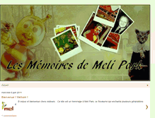 Tablet Screenshot of melipark.blogspot.com