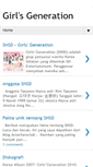 Mobile Screenshot of korean4snsd.blogspot.com