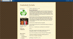 Desktop Screenshot of gumbalodagovinda.blogspot.com