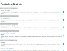 Tablet Screenshot of gumbalodagovinda.blogspot.com