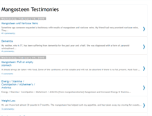 Tablet Screenshot of mangosteentestimonies.blogspot.com