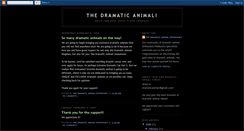 Desktop Screenshot of dramaticanimals.blogspot.com