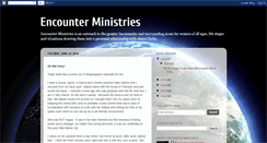 Desktop Screenshot of encounterwm.blogspot.com