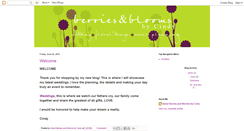 Desktop Screenshot of berriesandbloomsbycindy.blogspot.com