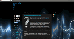 Desktop Screenshot of onlineventscouk.blogspot.com
