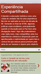Mobile Screenshot of experienciacompartilhada.blogspot.com