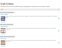 Tablet Screenshot of craftcritters.blogspot.com