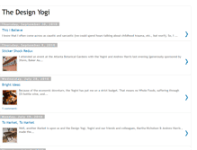 Tablet Screenshot of designyogi.blogspot.com