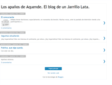 Tablet Screenshot of jarrillolata.blogspot.com