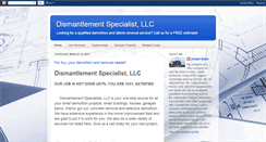 Desktop Screenshot of dismantlementspecialist.blogspot.com