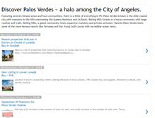 Tablet Screenshot of discoverpalosverdes.blogspot.com