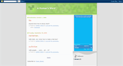 Desktop Screenshot of humansarepro.blogspot.com