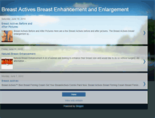 Tablet Screenshot of breastactives-enhancement.blogspot.com