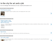 Tablet Screenshot of forartandajob.blogspot.com