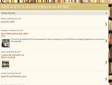 Tablet Screenshot of bibliofragadoeume.blogspot.com