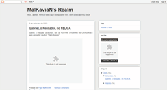 Desktop Screenshot of malkavianrealm.blogspot.com