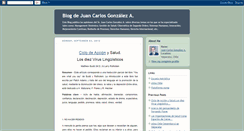 Desktop Screenshot of juancarlosgonzaleza.blogspot.com