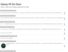 Tablet Screenshot of galaxyofstar.blogspot.com