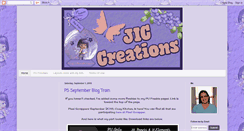 Desktop Screenshot of jiccreations.blogspot.com