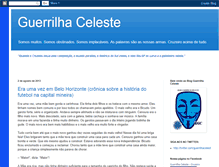 Tablet Screenshot of guerrilhaceleste.blogspot.com