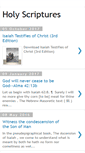 Mobile Screenshot of holyscriptures7.blogspot.com