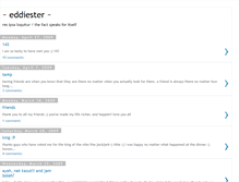 Tablet Screenshot of eddiester.blogspot.com