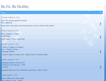 Tablet Screenshot of befitbehealthy12.blogspot.com