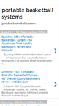 Mobile Screenshot of bestportablebasketballsystemss.blogspot.com