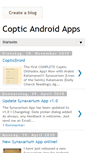 Mobile Screenshot of coptic-android.blogspot.com