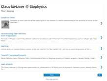 Tablet Screenshot of cmbiophys.blogspot.com