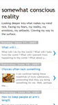 Mobile Screenshot of conscious-reality.blogspot.com