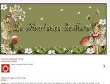 Tablet Screenshot of lahuertanicasevillana.blogspot.com