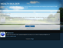 Tablet Screenshot of hlawealthbuilders.blogspot.com