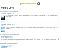 Tablet Screenshot of androidgeek.blogspot.com