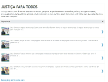 Tablet Screenshot of ajusticaparatodos.blogspot.com